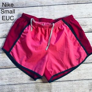 Nike shorts in pink size small